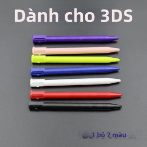 7 Màu/Bộ Bút Stylus Nhựa Cho Máy 3DS Bút Thay Thế Màn Hình Cảm Ứng Bộ Phụ Kiện Cầm Tay Có Cáp USB