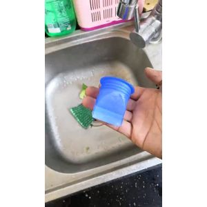 Bịt cống silicon chặn mùi hôi cống bộ nắp phễu thoát sàn chống trào ngược ngăn côn trùng khử mùi -Lumbley