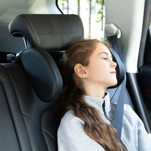 Car Neck Pillow Children Sleeping Aid Rear Seat Side Rest Pillow Vehicle Headrest Memory Foam Neck Support Car Accessories