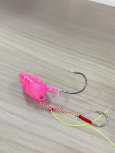 Mồi Câu Jighead Leydun 10g-60g Tenya Madai Nước Mặn Kèm Tôm Giả Cao Su Dùng Cho Câu Biển Tôm Câu Có Trọng Lượng Chì