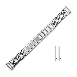 Metal Chain Bracelet For Samsung Galaxy Watch 4 5 6 40mm 44mm 4 6 Classic 42mm 46mm 43/47mm For Huawei GT3 GT4 Amazfit GTS 20mm