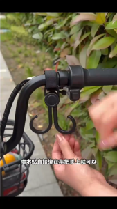 Motorcycle hook strong load-bearing hanging artifact baby stroller bag hook childrens car universal hook