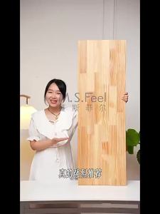 DIHUANTUO | Pine Wood Solid Wall Shelf