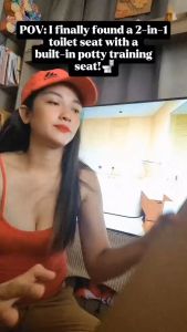 2 in 1 toilet seat with Built in Potty Training Seat Kids Toilet Seat Universal D/O Shape Toilet cover Slow Close