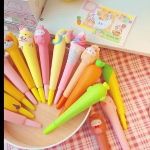 OKEYBELI Pulpen Gel Model Squishy / Ballpoint Pen Karakter Lucu Mainan Anak P16