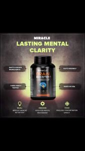 Miracle Brain Booster 60tabs. - Chewable tablets (Milk Flavor)