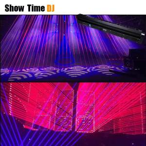 8eyes heads laser RGB long light full color lazer beam moving head for bar party KTV good effect stage light
