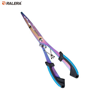 Kìm Câu Cá Đa Năng RALERA Phủ Titan Cầu Vồng Dụng Cụ Tháo Móc Cắt Dây Kìm Mở Vòng Dành Cho Câu Cá
