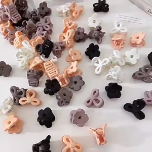 Satu Keluarga Jepit Rambut Doff Mini Isi 10pcs C1267 Jepitan Rambut Pita Anak Lucu Korean Free Box