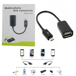OTG CABLE CONNECT KIT S-K07 MICRO USB - OTG KABEL MICRO USB