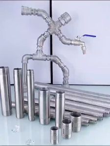 Stainless Pipe Fittings For Pipeline Work: ELBOW, COUPLING, TEE, Nipple, Union, CAP, PLUG