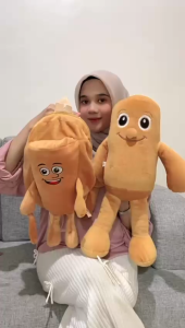 Tas Anak Karakter Boneka Tung Tung Tung Sahur LucuTas Boneka Karakter
