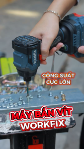Máy Chuyên Vít Búa WORKFIX WF-SD280CP Lực Siết 280N 4 Tính Năng 4 Cấp Chỉnh Tốc Đèn LED Siêu Sáng