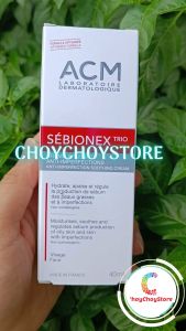 Kem Dưỡng ACM Sebionex Trio Anti Imperfections Cream 40mL Giúp Giảm Mụn Giảm Nhờn Mờ Thâm