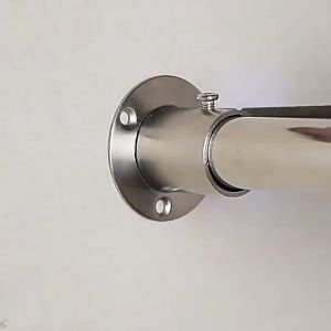 ตัวรับราว แป้นรับราว 8 ชิ้น แป้นยึดราว สแตนเลส กลม 32 มม สำหรับตู้เสื้อผ้า ราวผ้าม่าน