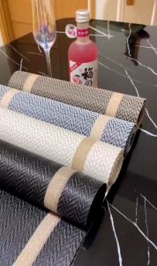 Table Runner PVC Table Runner Nordic Taplak Meja Runner Taplak Meja Panjang Aesthetic Anti Air Simple Premium 30*180cm