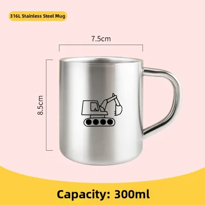 Children Stainless Steel Cup Home Drinking