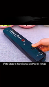 Kitchen Vacuum Sealer Machine with Food Saver Bags for Meat Fruit Dry Food Storage Daily Use