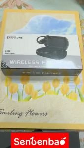 SenBenBao XG33 Sports Earphones Bluetooth 5.3 Over-Ear Design Touch Control with Noise-Canceling Microphone.