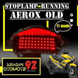 Stoplamp running aerox lama variasi aerox 11 mode