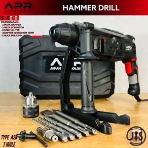 APR JAPAN Mesin bor hammer drill APR type AP28PRO 3 fitur bobok beton besi kayu tembok AP28