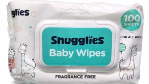 Snugglies Fragrance Free Baby Wipes 100 sheets