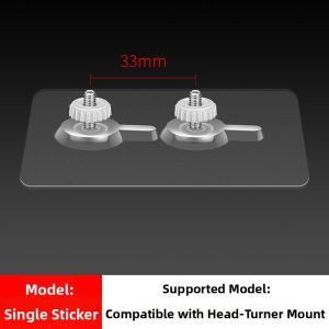 HARDCUSTOMER | No-drill Surveillance Camera Bracket For 360 Degree Rotation