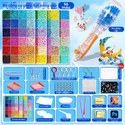 Caihuixinyu | Bộ DIY Ép Đậu Mosaic Làm Bút