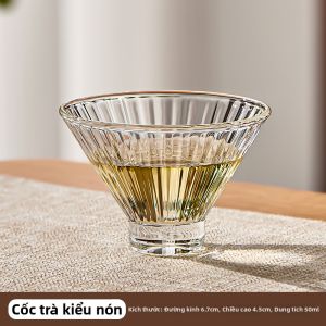 YAGANG | Tách Trà Kungfu Chống Nóng Trong Suốt