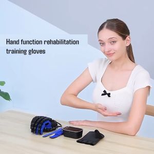 【IN Stock】Hand Function Rehabilitation Device Finger Recovery Stroke Training Massage Device Silicone Hand Finger Grip Training Massage Gloves