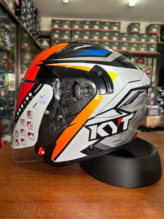 HELMET KYT NFJ SIMONE CORSI DOUBLE VISOR NF-J VENOM HELLCAT Lazada