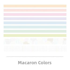 Stickers Punk | Cute Colorful Patterned Handmade Decorative Tape Set