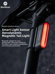 RockBros | Smart Magnetic Brake Tail Light