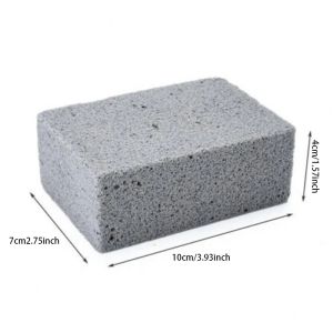 1-4pcs BBQ Grill Cleaning Brush Brick Block Barbecue Cleaning Stone Pumice Brick For Barbecue Rack Outdoor Kitchen BBQ Tools