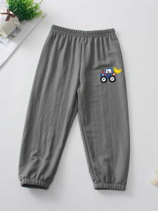 Quần Dài Mùa Hè Cho Bé Trai Vải Lanh Cotton Mỏng Thường Ngày Cạp Vừa Dài Đến Mắt Cá Chân Phong Cách Mới Cho Bé Từ 2-10 Tuổi