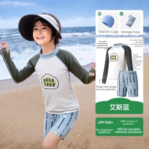 Kocotree | Children Sun-Proof Long Sleeve Swimsuit