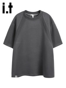 izzue | Pure Color Deconstructed T-Shirt