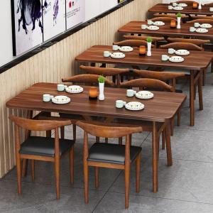 Commercial Fast Food Restaurant Table And Chair Set Renting Breakfast Small Restaurant Dining Table And Chair Combination