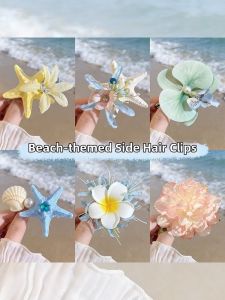 NING ZHOU | Beach Vacation Style Hair Clip for Photography Fringe and Side Bangs Management
