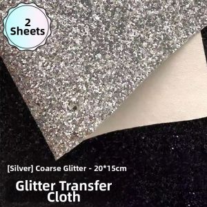 Feiyu | White Glitter Special Baking and Ironing Fabric