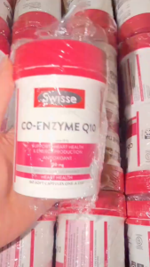 Swisse Ultiboost Co-Enzyme Q10 150mg Supports Heart Health Energy Production Powerful Antioxidant 50 Soft Capsules