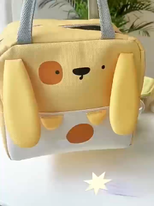 Kotak Makan Tengah Hari Kartun Comel Cute Cartoon Lunch Box Bag Student Portable Box Bag Insulated Bag 便當盒保溫