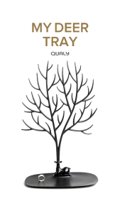 My Deer Tray Size M ถาดวางและแขวนของ ดีไซน์ กวางน้อย Qualy(ควอลี่)