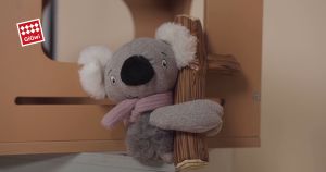 [GiGwi] Shaking Fun Series:Koala/Sloth/Raccoon Plush Pet Toy with Big Squeaker | Detachable 2-in-1 Design | Suitable For Your Dogs Snuggle Fetch & Chew