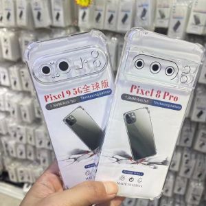 Google Pixel Series Phone Case Airbag Anti-fall Transparent Soft Shell Protective Cover for Pixel 9 pro 8 8A 7 pro 7A 6 pro