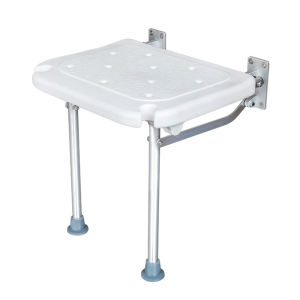 Bathroom Foldable Bath Chair Orange Non Slip Shower Room Stool Bathroom Stool for the Elderly Wall Hanging Seat Seat Stool
