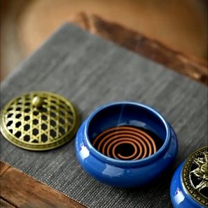 Tempat Bakar Hio Dupa Lingkar | Dupa Lidi | Dupa Kerucut 2 Warna