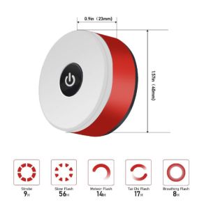 Đèn Hậu LED Xe Đạp Đèn Hậu Xe Đạp Sạc USB Đèn Đạp Xe Cảnh Báo An Toàn Chống Nước IPX5 Đèn Ba Lô Mũ Bảo Hiểm