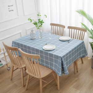 Vải Trải Bàn PVC Chống Thấm Nước Chống Dầu Hình Chữ Nhật Không Cần Giặt Vải Trải Bàn Trà Vải Trải Bàn Ăn Vải Trải Bàn Học Sinh