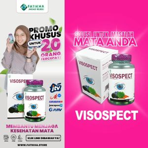 VISOSPECT OBAT MATA VISOSPECT KAPSUL MEMBANTU SAKIT SILINDER RABUN JAUH RABUN DEKAT KATARAK MATA MERAH AMAN UNTUK BUMIL ANAK ANAK